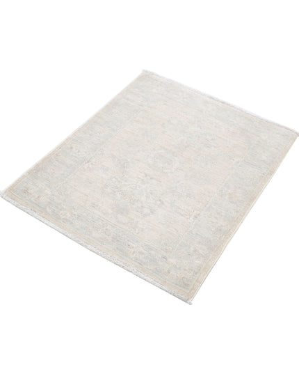 Serenity 2' 3" X 2' 9" Hand Knotted Wool Rug 2' 3" X 2' 9" (69 X 84) / Brown / Wool