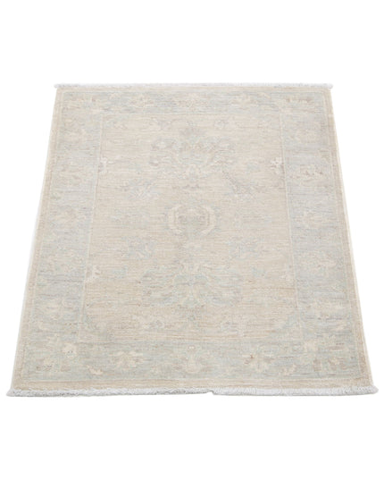 Serenity 2' 3" X 2' 9" Hand Knotted Wool Rug 2' 3" X 2' 9" (69 X 84) / Brown / Wool