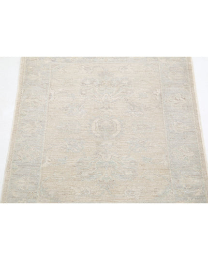 Serenity 2' 3" X 2' 9" Hand Knotted Wool Rug 2' 3" X 2' 9" (69 X 84) / Brown / Wool