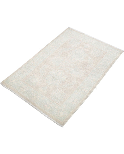 Serenity 2' 1" X 3' 2" Hand Knotted Wool Rug 2' 1" X 3' 2" (63 X 97) / Brown / Wool