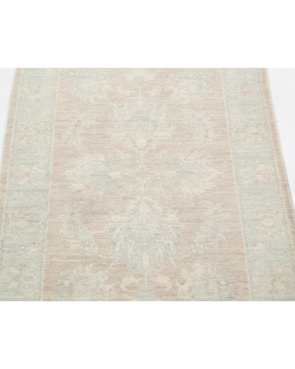 Serenity 2' 1" X 3' 2" Hand Knotted Wool Rug 2' 1" X 3' 2" (63 X 97) / Brown / Wool