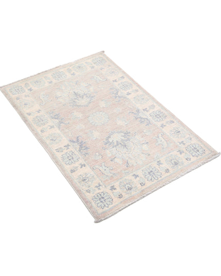 Serenity 2' 2" X 3' 1" Hand Knotted Wool Rug 2' 2" X 3' 1" (66 X 94) / Brown / Wool