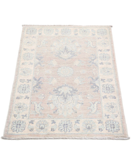 Serenity 2' 2" X 3' 1" Hand Knotted Wool Rug 2' 2" X 3' 1" (66 X 94) / Brown / Wool