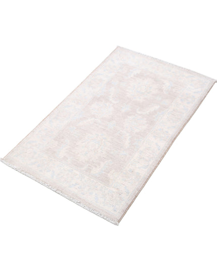 Serenity 2' 0" X 3' 4" Hand Knotted Wool Rug 2' 0" X 3' 4" (61 X 101) / Brown / Wool