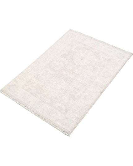 Serenity 2' 1" X 3' 0" Hand Knotted Wool Rug 2' 1" X 3' 0" (63 X 91) / Brown / Wool