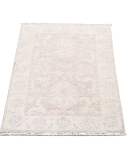 Serenity 2' 1" X 3' 0" Hand Knotted Wool Rug 2' 1" X 3' 0" (63 X 91) / Brown / Wool