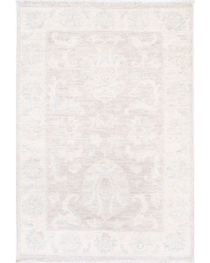 Serenity 2' 1" X 3' 0" Hand Knotted Wool Rug 2' 1" X 3' 0" (63 X 91) / Brown / Wool