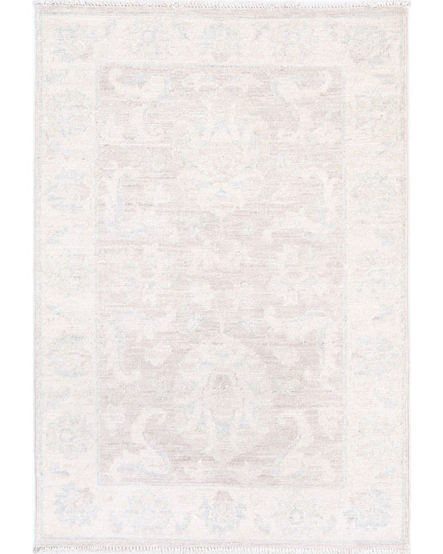 Serenity 2' 1" X 3' 0" Hand Knotted Wool Rug 2' 1" X 3' 0" (63 X 91) / Brown / Wool