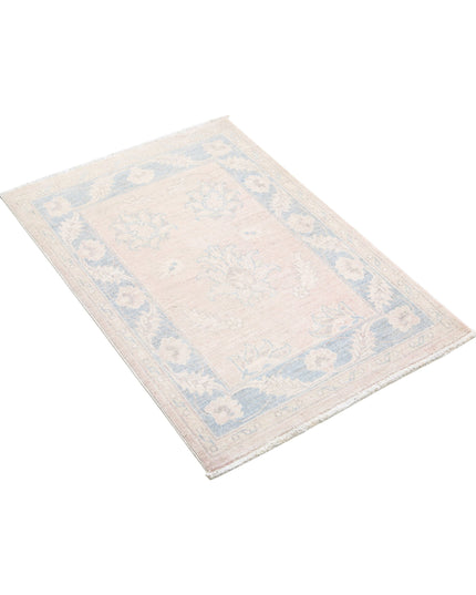 Serenity 2' 2" X 3' 2" Hand Knotted Wool Rug 2' 2" X 3' 2" (66 X 97) / Brown / Wool