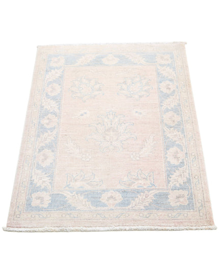 Serenity 2' 2" X 3' 2" Hand Knotted Wool Rug 2' 2" X 3' 2" (66 X 97) / Brown / Wool
