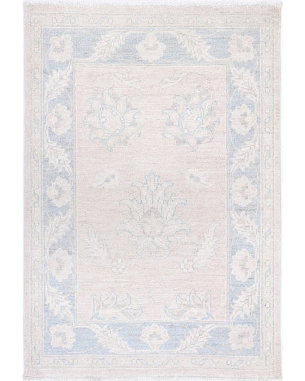 Serenity 2' 2" X 3' 2" Hand Knotted Wool Rug 2' 2" X 3' 2" (66 X 97) / Brown / Wool