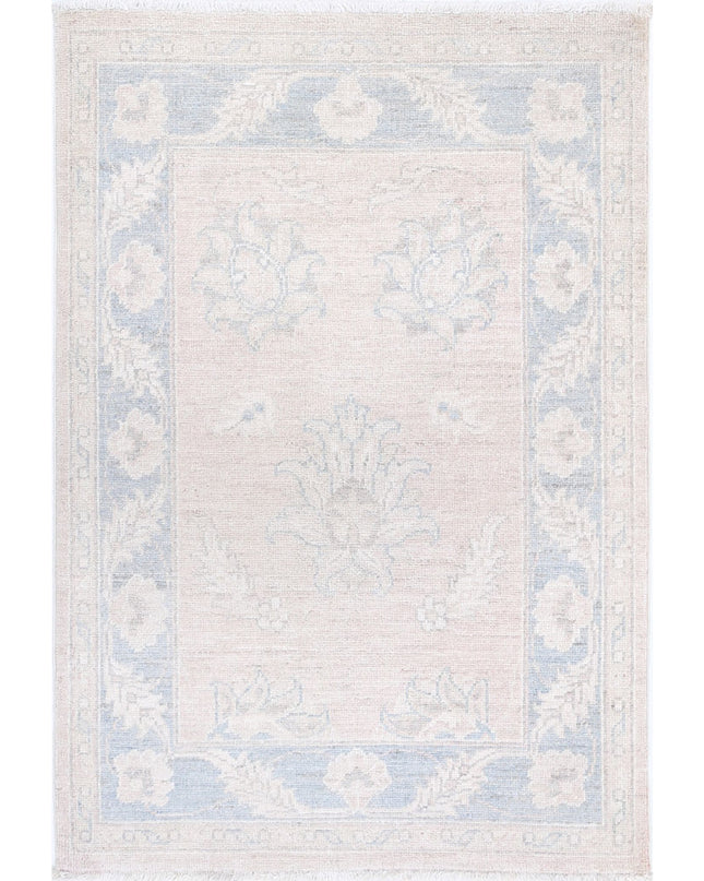 Serenity 2' 2" X 3' 2" Hand Knotted Wool Rug 2' 2" X 3' 2" (66 X 97) / Brown / Wool