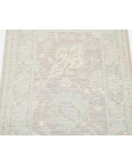 Serenity 2' 0" X 2' 11" Hand Knotted Wool Rug 2' 0" X 2' 11" (61 X 89) / Brown / Wool
