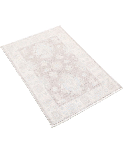 Serenity 2' 1" X 3' 0" Hand Knotted Wool Rug 2' 1" X 3' 0" (63 X 91) / Brown / Wool