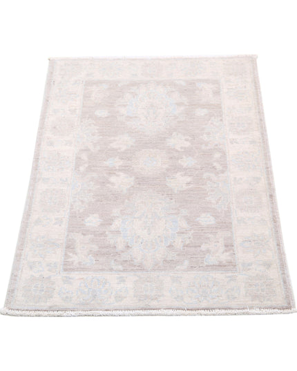 Serenity 2' 1" X 3' 0" Hand Knotted Wool Rug 2' 1" X 3' 0" (63 X 91) / Brown / Wool
