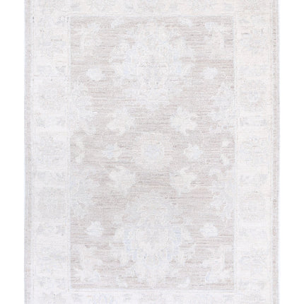 Serenity 2' 1" X 3' 0" Hand Knotted Wool Rug 2' 1" X 3' 0" (63 X 91) / Brown / Wool