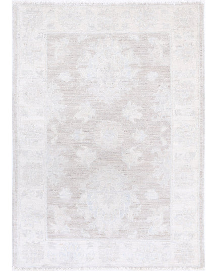 Serenity 2' 1" X 3' 0" Hand Knotted Wool Rug 2' 1" X 3' 0" (63 X 91) / Brown / Wool