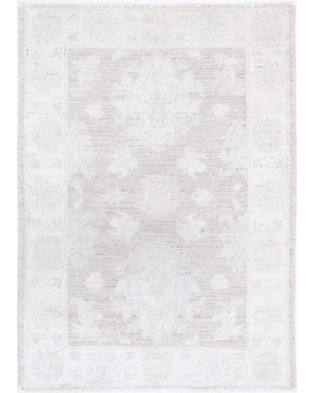 Serenity 2' 1" X 3' 0" Hand Knotted Wool Rug 2' 1" X 3' 0" (63 X 91) / Brown / Wool