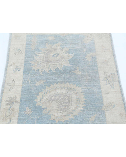 Serenity 2' 1" X 3' 1" Hand Knotted Wool Rug 2' 1" X 3' 1" (63 X 94) / Grey / Wool