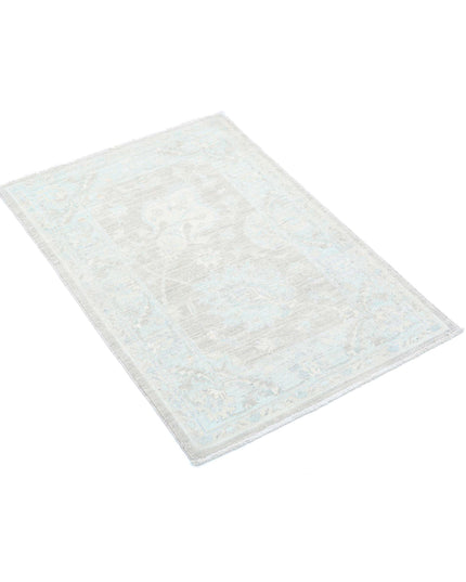 Serenity 2' 0" X 2' 10" Hand Knotted Wool Rug 2' 0" X 2' 10" (61 X 86) / Brown / Wool