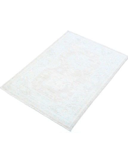 Serenity 2' 0" X 2' 10" Hand Knotted Wool Rug 2' 0" X 2' 10" (61 X 86) / Brown / Wool