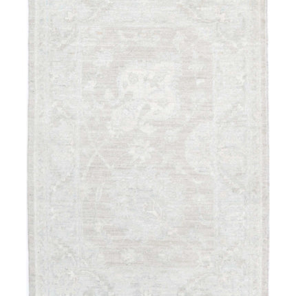 Serenity 2' 0" X 2' 10" Hand Knotted Wool Rug 2' 0" X 2' 10" (61 X 86) / Brown / Wool