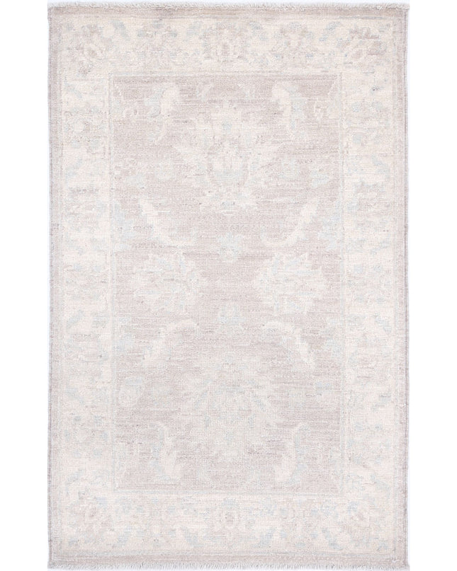 Serenity 2' 0" X 3' 3" Hand Knotted Wool Rug 2' 0" X 3' 3" (61 X 99) / Brown / Wool