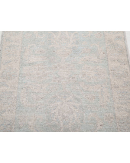 Serenity 2' 0" X 3' 0" Hand Knotted Wool Rug 2' 0" X 3' 0" (61 X 91) / Grey / Wool
