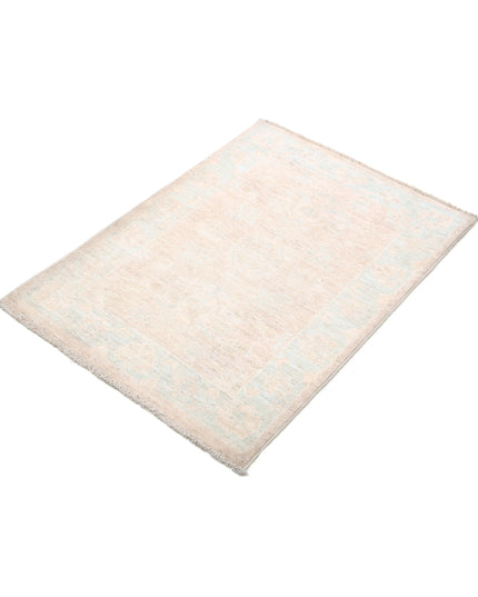 Serenity 2' 3" X 3' 1" Hand Knotted Wool Rug 2' 3" X 3' 1" (69 X 94) / Brown / Wool