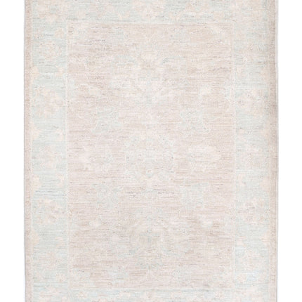 Serenity 2' 3" X 3' 1" Hand Knotted Wool Rug 2' 3" X 3' 1" (69 X 94) / Brown / Wool