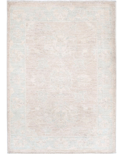 Serenity 2' 3" X 3' 1" Hand Knotted Wool Rug 2' 3" X 3' 1" (69 X 94) / Brown / Wool