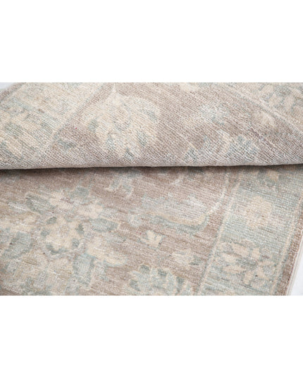 Serenity 2' 1" X 3' 1" Hand Knotted Wool Rug 2' 1" X 3' 1" (63 X 94) / Brown / Wool