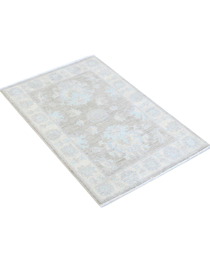 Serenity 2' 2" X 3' 2" Hand Knotted Wool Rug 2' 2" X 3' 2" (66 X 97) / Brown / Wool