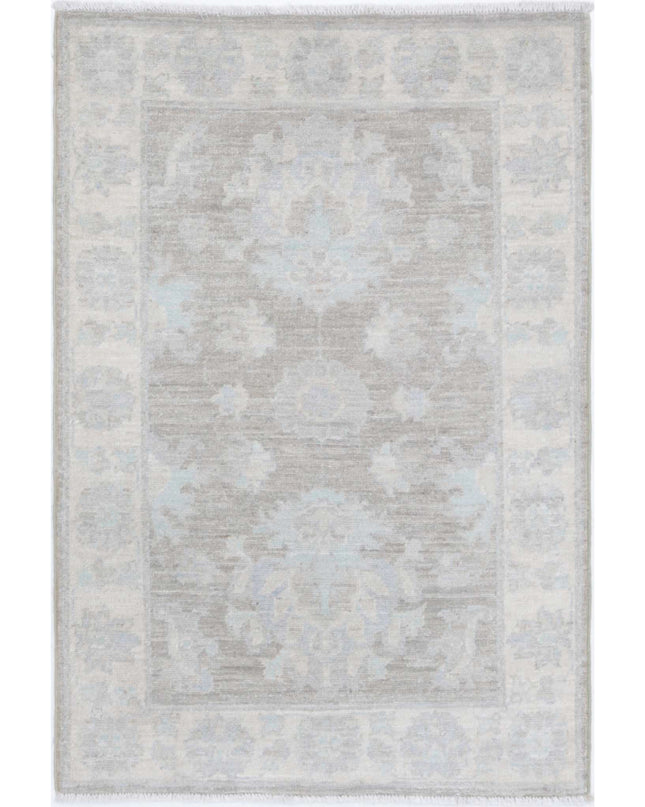 Serenity 2' 2" X 3' 2" Hand Knotted Wool Rug 2' 2" X 3' 2" (66 X 97) / Brown / Wool