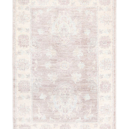 Serenity 2' 1" X 3' 0" Hand Knotted Wool Rug 2' 1" X 3' 0" (63 X 91) / Brown / Wool