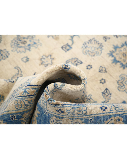 Serenity 5' 6" X 8' 1" Hand Knotted Wool Rug 5' 6" X 8' 1" (168 X 246) / Ivory / Wool