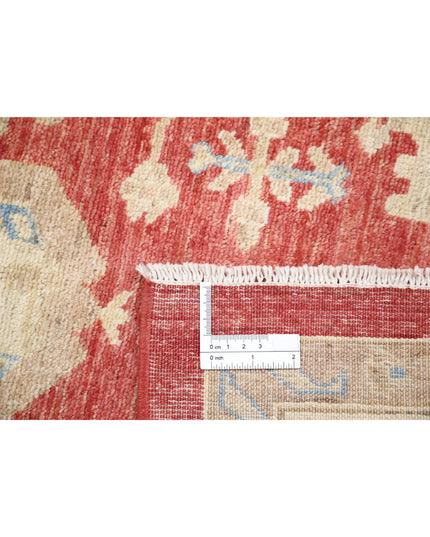 Serenity 5' 7" X 8' 0" Hand Knotted Wool Rug 5' 7" X 8' 0" (170 X 244) / Red / Wool