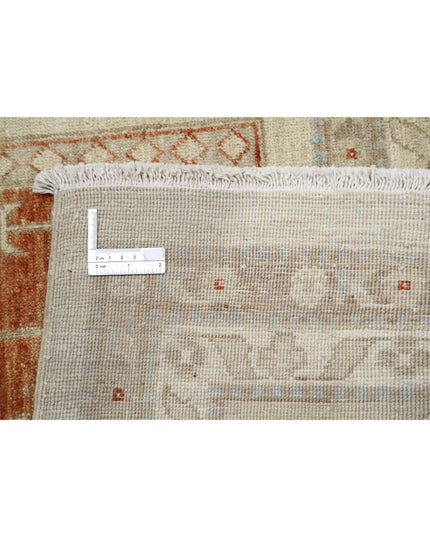 Serenity 9' 7" X 13' 6" Hand Knotted Wool Rug 9' 7" X 13' 6" (292 X 411) / Brown / Wool