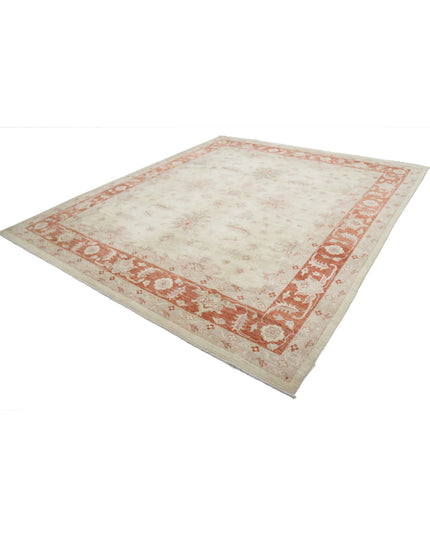 Serenity 9' 11" X 11' 6" Hand Knotted Wool Rug 9' 11" X 11' 6" (302 X 351) / Ivory / Wool