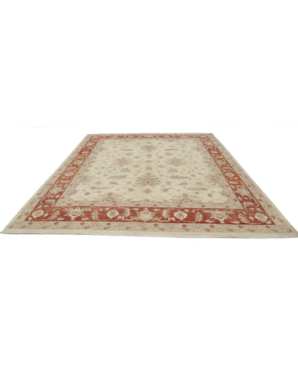 Serenity 9' 11" X 11' 6" Hand Knotted Wool Rug 9' 11" X 11' 6" (302 X 351) / Ivory / Wool