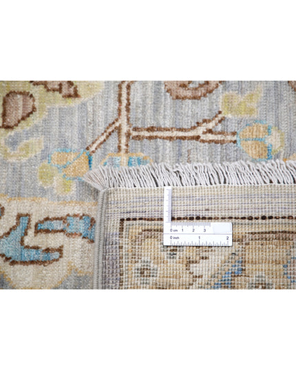 Serenity 9' 10" X 13' 10" Hand Knotted Wool Rug 9' 10" X 13' 10" (300 X 422) / Blue / Wool