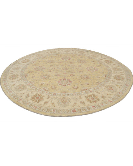 Serenity 9' 9" X 9' 11" Hand Knotted Wool Rug 9' 9" X 9' 11" (297 X 302) / Gold / Wool