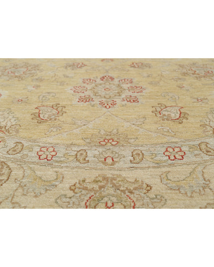 Serenity 9' 9" X 9' 11" Hand Knotted Wool Rug 9' 9" X 9' 11" (297 X 302) / Gold / Wool