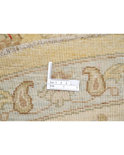 Serenity 9' 9" X 9' 11" Hand Knotted Wool Rug 9' 9" X 9' 11" (297 X 302) / Gold / Wool