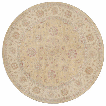 Serenity 9' 9" X 9' 11" Hand Knotted Wool Rug 9' 9" X 9' 11" (297 X 302) / Gold / Wool