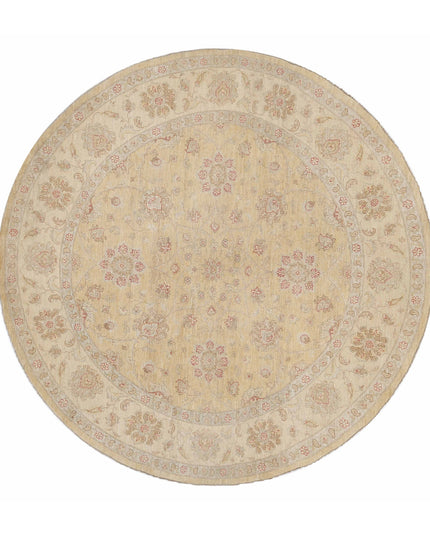 Serenity 9' 9" X 9' 11" Hand Knotted Wool Rug 9' 9" X 9' 11" (297 X 302) / Gold / Wool