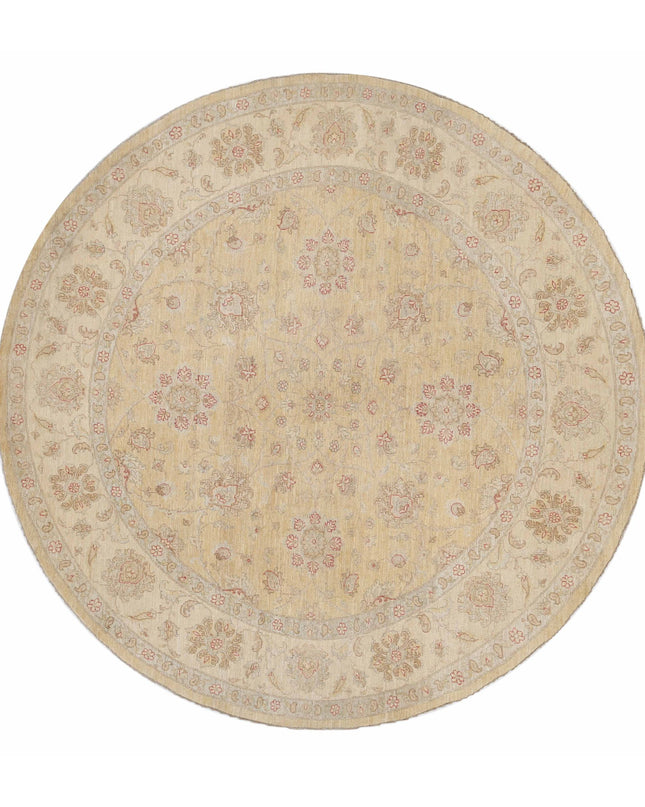 Serenity 9' 9" X 9' 11" Hand Knotted Wool Rug 9' 9" X 9' 11" (297 X 302) / Gold / Wool