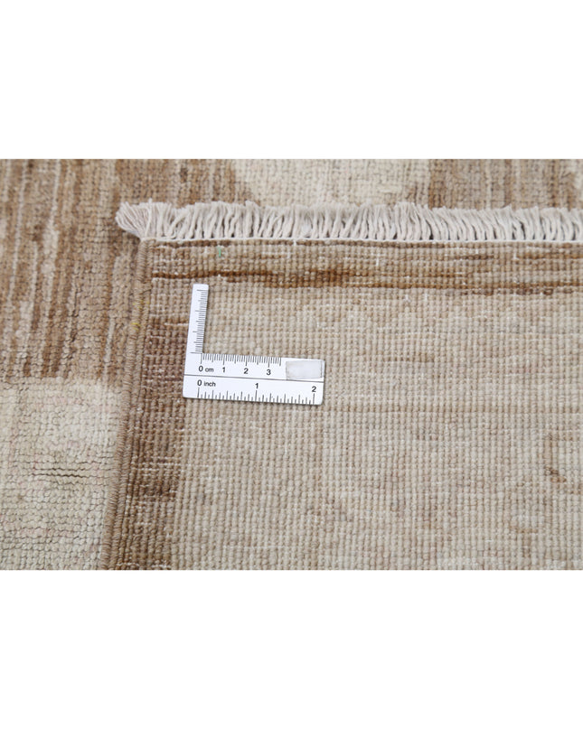 Serenity 9' 10" X 13' 7" Hand Knotted Wool Rug 9' 10" X 13' 7" (300 X 414) / Brown / Wool