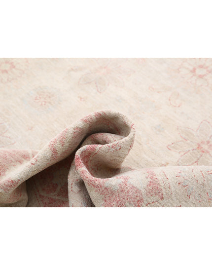 Serenity 9' 11" X 13' 1" Hand Knotted Wool Rug 9' 11" X 13' 1" (302 X 399) / Ivory / Wool