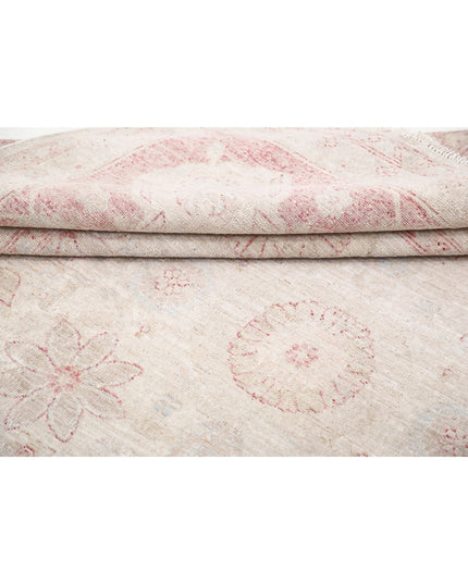 Serenity 9' 11" X 13' 1" Hand Knotted Wool Rug 9' 11" X 13' 1" (302 X 399) / Ivory / Wool